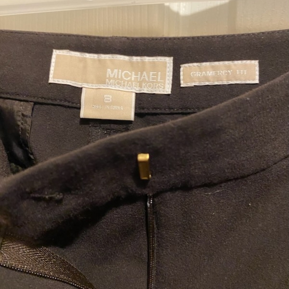 Michael Kors Black Gramercy Fit Blazer Pants